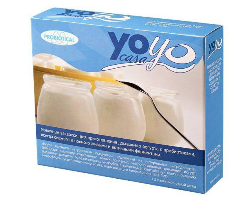 Закваска YOYO Casa для йогурта