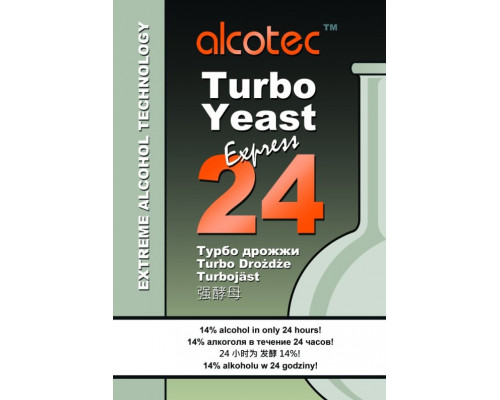 Турбо дрожжи Alcotec 24 Turbo Yeast 205 гр.