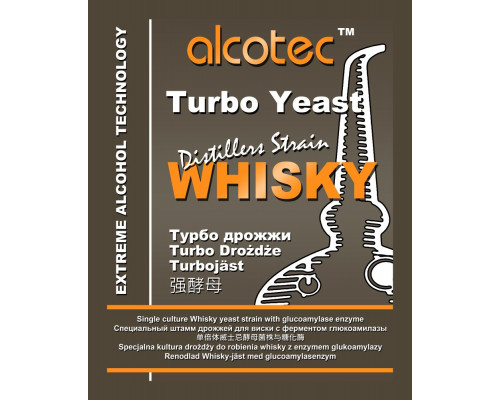 Турбо дрожжи Alcotec Whisky Turbo 73 гр.
