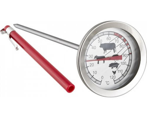 Кухонный термометр для мяса 0-120 ºC, 140 мм.