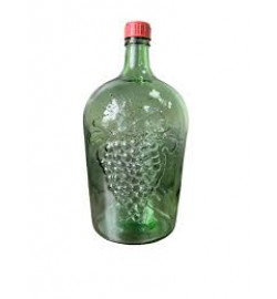 Бутыль "Виноград" 5 л зеленый
