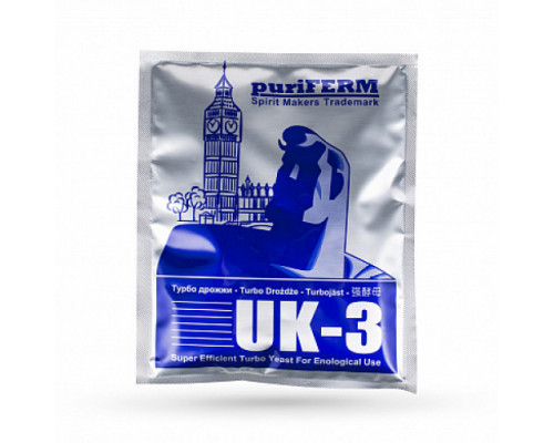 Турбо дрожжи Puriferm UK-3 112 гр.