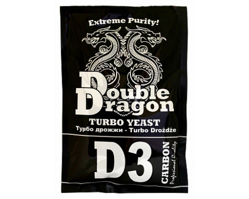 Турбо дрожжи DoubleDragon D3 Carbon