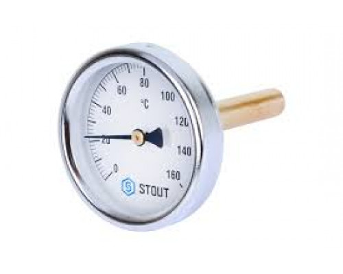 Термометр биметаллич 0-160