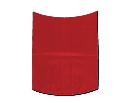Пакет для сыра термоусадочный 180х250 мм красный, дно круглое (Креалон)